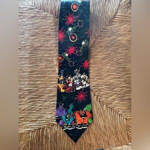 Vintage 90s 1996 SPACE JAM TAZ Neck TIE Michael Jordan Movie Bugs Sylvester